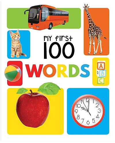 My First 100 Words Board Book : Library Series