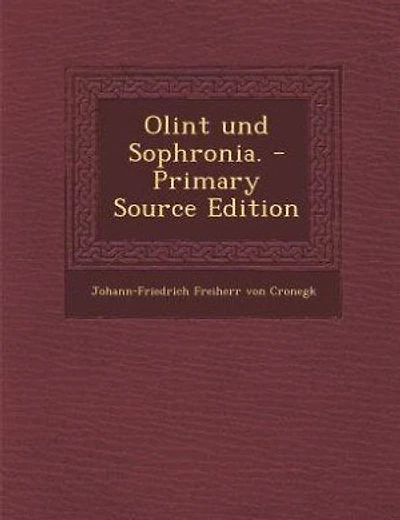 Olint und Sophronia. - Primary Source Edition