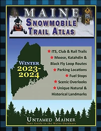 2024 Maine Snowmobile Trail Map Atlas