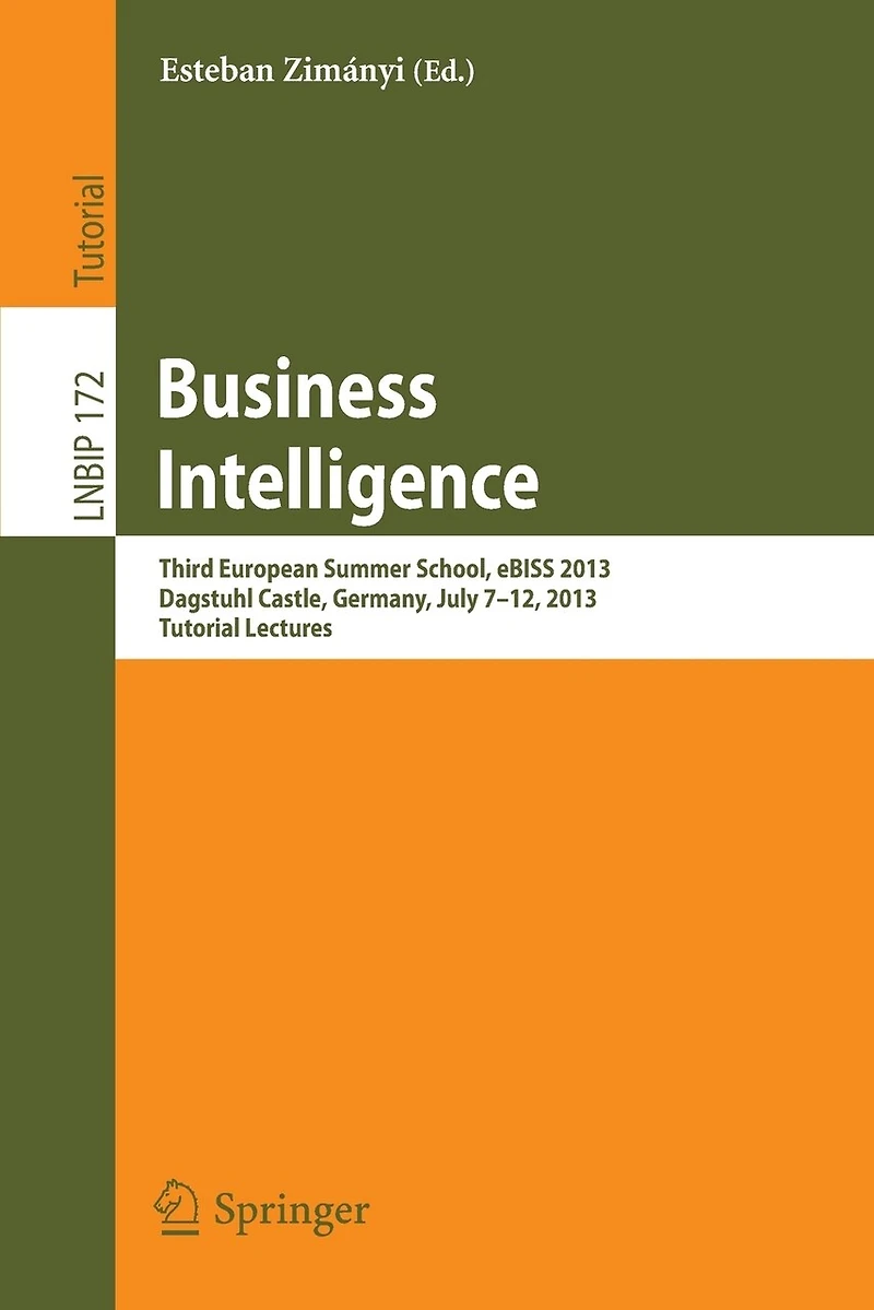Business Intelligence: Third European Summer School, eBISS 2013, Dagstuhl Castle, Germany, July 7-12, Tutorial Lectures