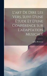 L'art de dire les vers, suivi d'une étude et d'une conférence sur l'adaptation musicale