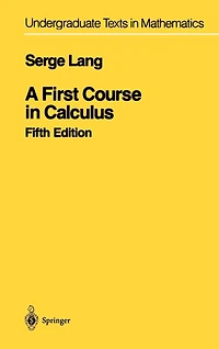 A First Course Calculus