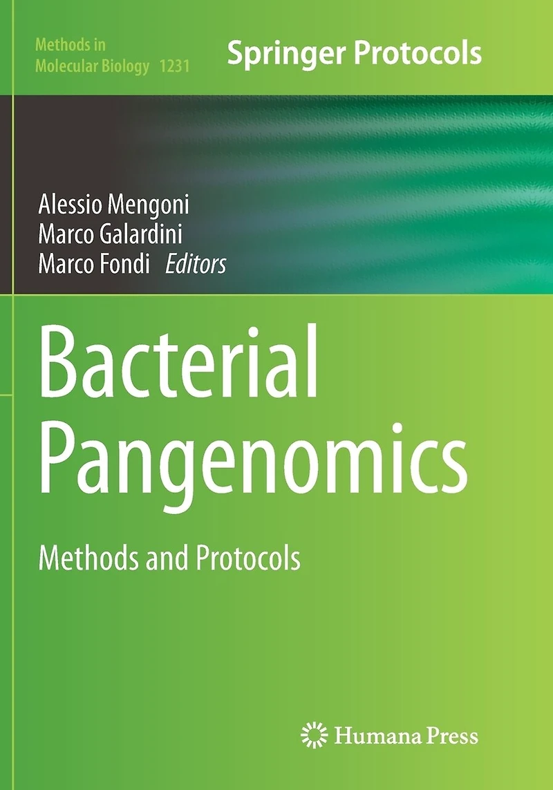 Bacterial Pangenomics: Methods And Protocols