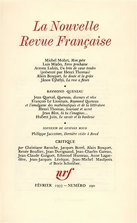 Nouvelle revue française