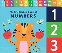 123 MY 1ST TABBED BK OF NUMBERS: Board Book with Colorful Tabs