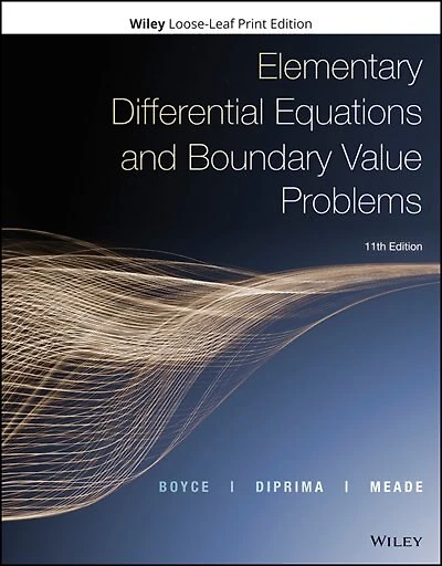 Elementary Differential Equations and Boundary Value Problems, Student Solutions Manual