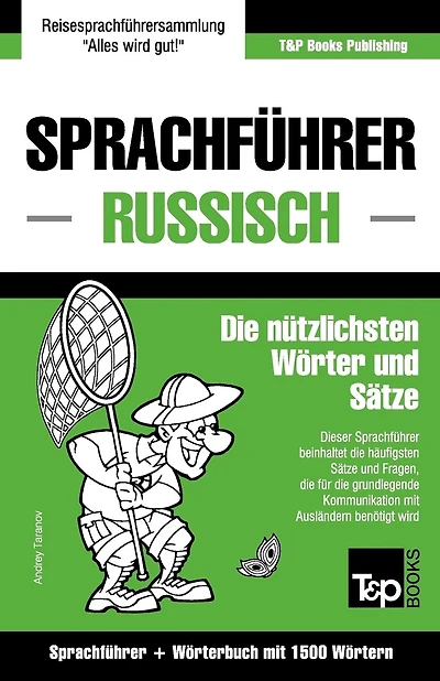 Sprachführer Deutsch-Russisch und Kompaktwörterbuch mit 1500 Wörtern