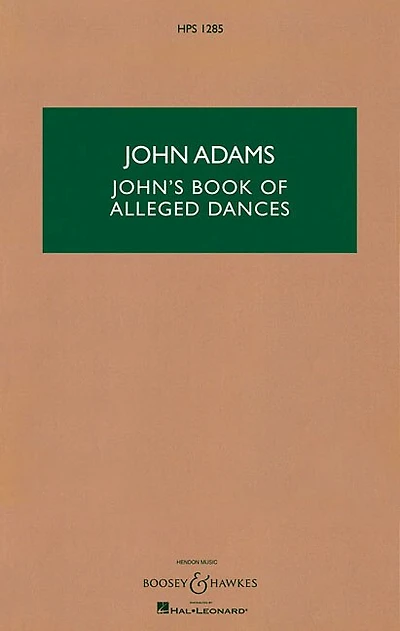 John's Book of Alleged Dances: for String Quartet and Pre-recorded Tape