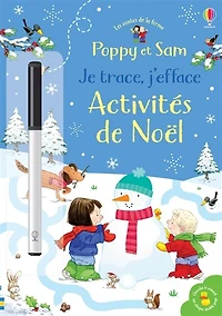 Je trace, j'efface: activités de Noël