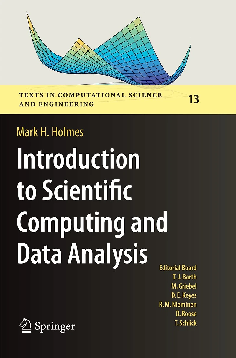 Introduction to Scientific Computing and Data Analysis
