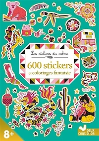 600 STICKERS ET COLORIAGE