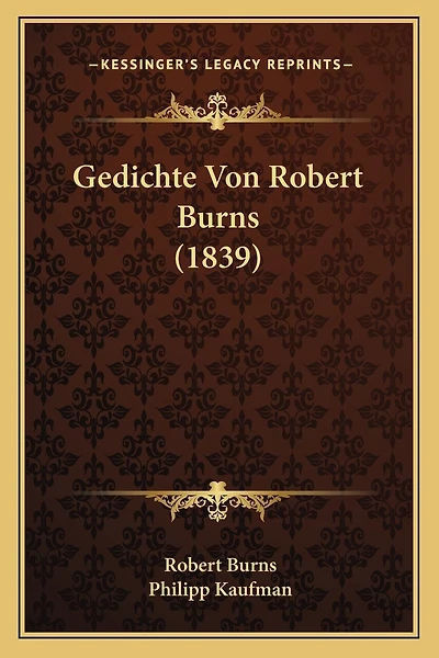 Gedichte Von Robert Burns (1839)