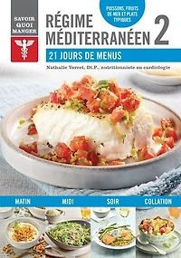 Régime méditerranéen 2: 21 jours de menus