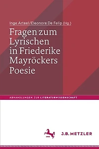 Fragen Zum Lyrischen Friederike Mayröckers Poesie