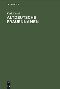 Altdeutsche Frauennamen