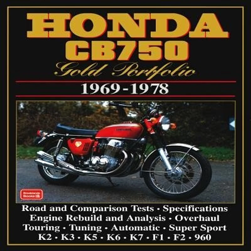 Honda CB750 1969-78 Gold Portfolio