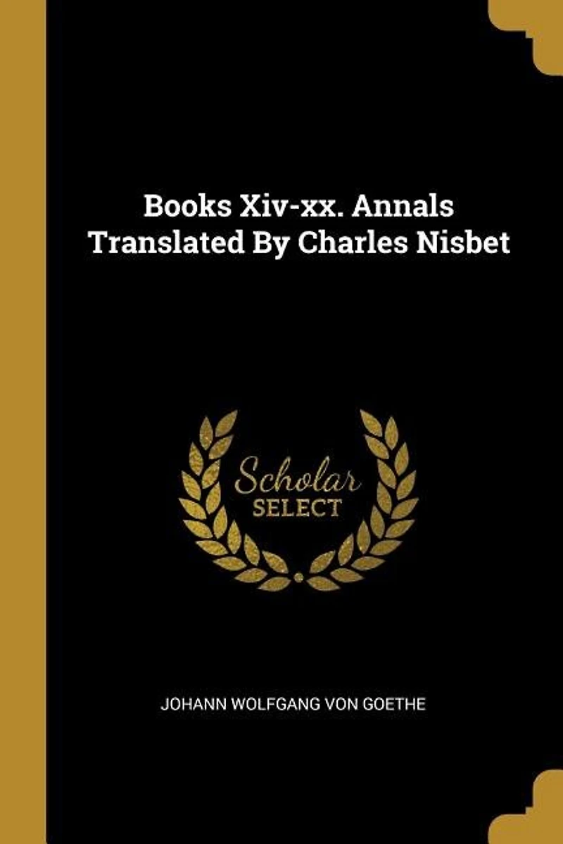 Books Xiv-xx. Annals Translated By Charles Nisbet