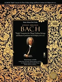 Johann Sebastian Bach: Triple Concerto For Three Violins In C Major, Bwv 1064: Bwv1064
