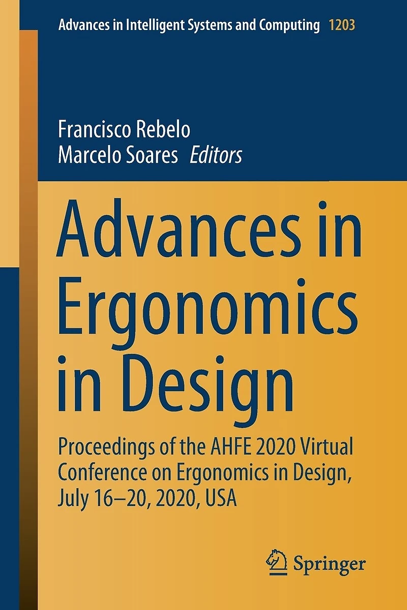 Advances Ergonomics Design: Proceedings Of The Ahfe 2020 Virtual Conference On Design, July 16-20, 2020, Usa