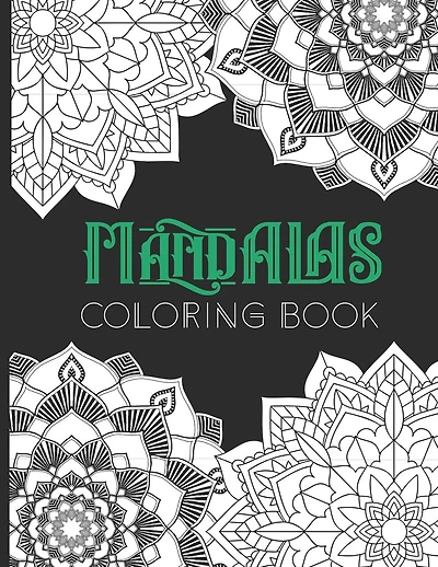 Mandalas Coloring Book: An Adults and kids Coloring Book With Simple Mandalas Designs, For Relaxing, Stress Relief