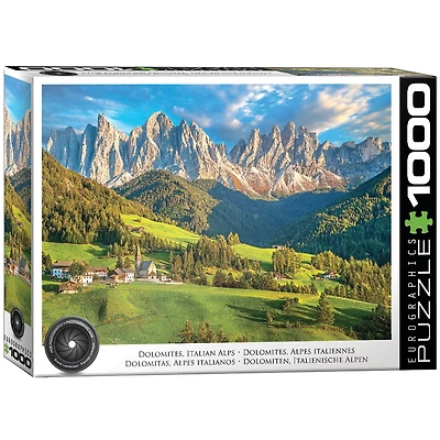 Dolomites Mountains Italy, 1000 Piece Puzzle
