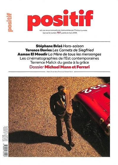 Positif, n°757. Michael Mann et Ferrari