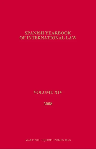 Spanish Yearbook of International Law, Volume 14 (2008)