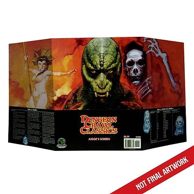 Dungeon Denizens DCC RPG Judge’s Screen