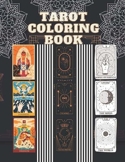 Tarot Coloring Book: Personal Growth For Adults