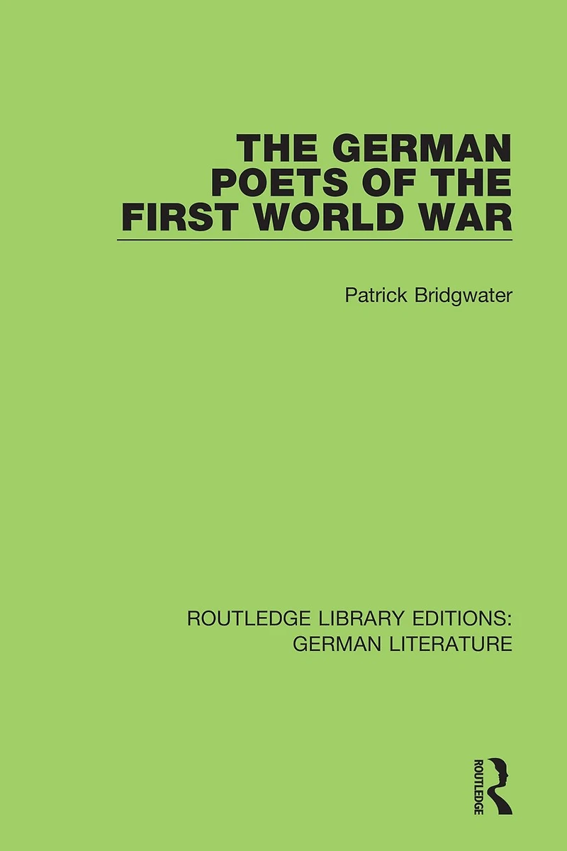 the German Poets of First World War