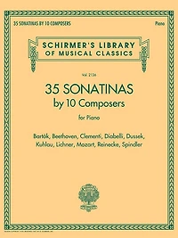 35 Sonatinas By 10 Composers For Piano: Schirmer's Library Of Musical Classics Volume 2136