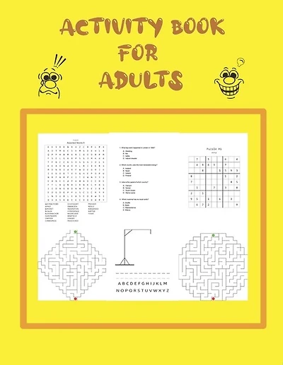 activity book for adults
