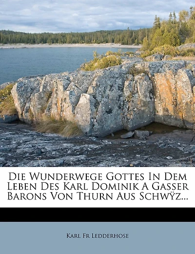 Die Wunderwege Gottes in Dem Leben Des Karl Dominik a Gasser Barons Von Thurn Aus Schwyz...
