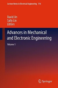 Advances Mechanical and Electronic Engineering: Volume 1