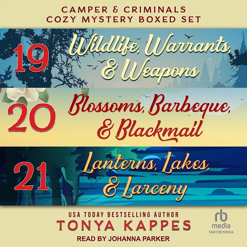 Camper and Criminals Cozy Mystery Boxed Set: Books 19-21: 19-21