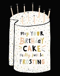 Love Muchly Greeting Cards: Birthday - May your birthday really just be (Pack of 6)