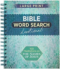 100 Meditations on the Names of Jesus: Word Search Devotional