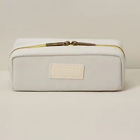 Multi-Compartment Pouch, Grey/Yellow