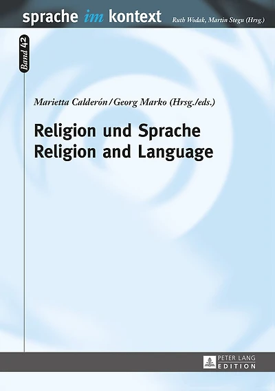 Religion und Sprache- and Language
