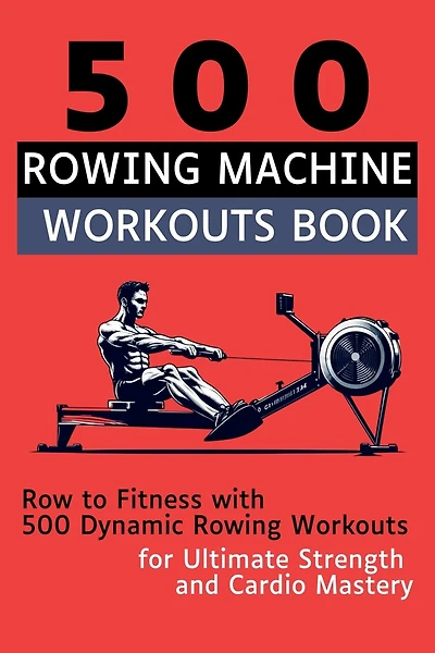 500 Rowing Machine Workouts Book: Row to Fitness with 500 Dynamic Rowing Workouts for Ultimate Strength and Cardio Mastery