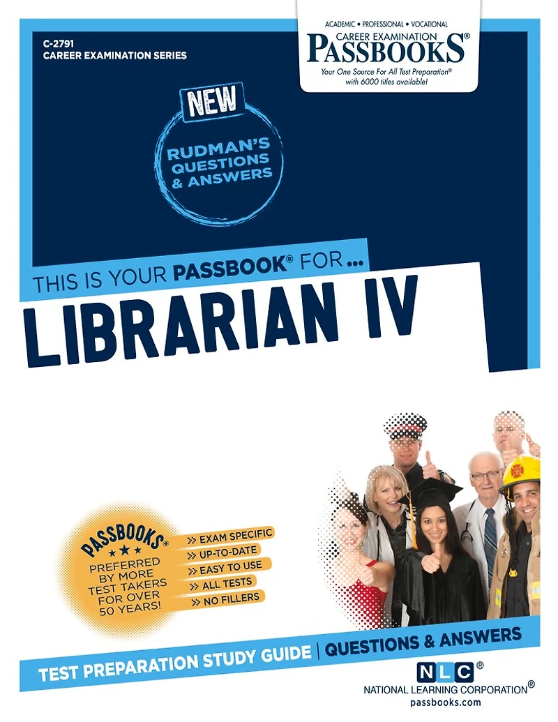 Librarian IV (C-2791): Passbooks Study Guide