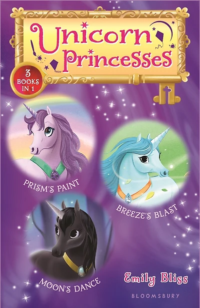 Unicorn Princesses Bind-up Books 4-6: Prism's Paint, Breeze's Blast, And Moon's Dance