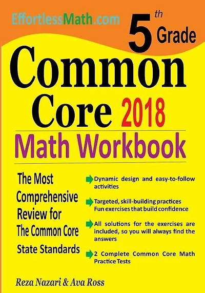5th Grade Common Core Math Workbook: The Most Comprehensive Review For The Common Core State Standards