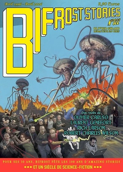 Bifrost, n°122. Pour ses 30 ans, Bifrost fête les 100 ans d'Amazing stories et un siècle de science-fiction
