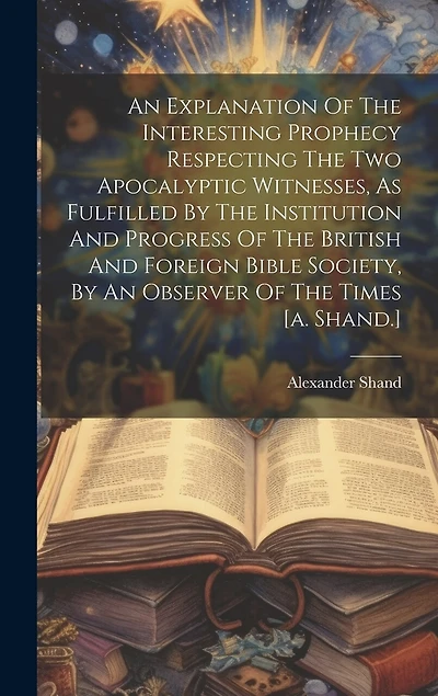 An Explanation Of The Interesting Prophecy Respecting The Two Apocalyptic Witnesses, As Fulfilled By The Institution And Progress Of The British And Foreign Bible Society
