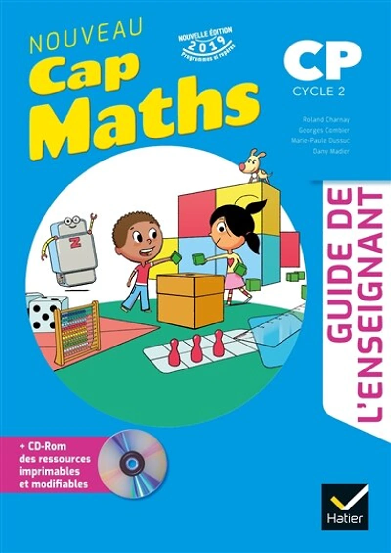 Cap maths, CP, cycle 2: guide de l'enseignant