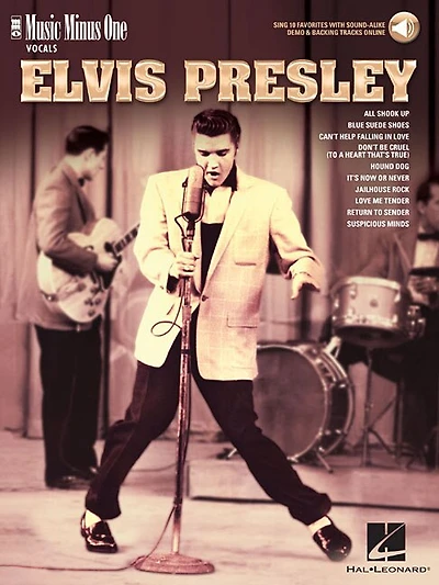 Elvis Presley: Music Minus One Vocals 10 Favorites With Sound-alike Demo & Backing Tracks
