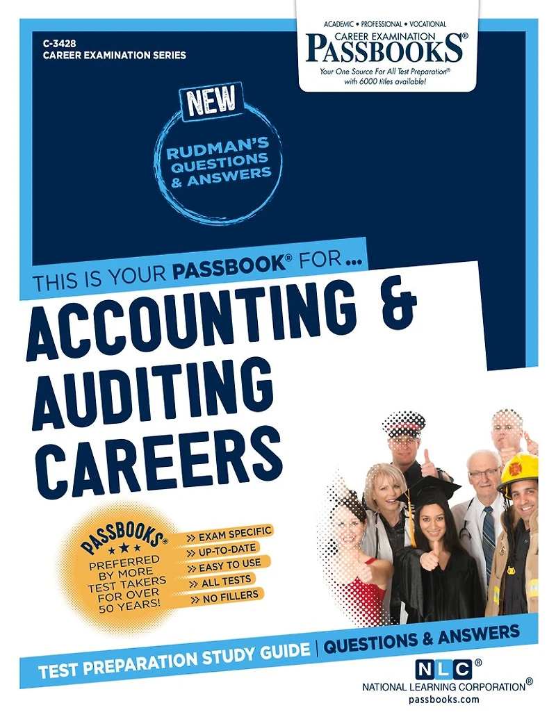 Accounting & Auditing Careers (C-3428): Passbooks Study Guide