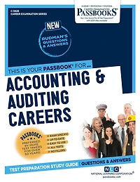 Accounting & Auditing Careers (C-3428): Passbooks Study Guide