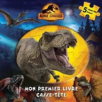 Monde Jurassique La domination Mon premier livre casse-tête